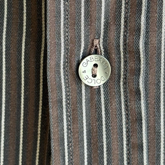 Vintage Dolce & Gabbana Cropped Oxford / Button Down - Picture 3 of 9